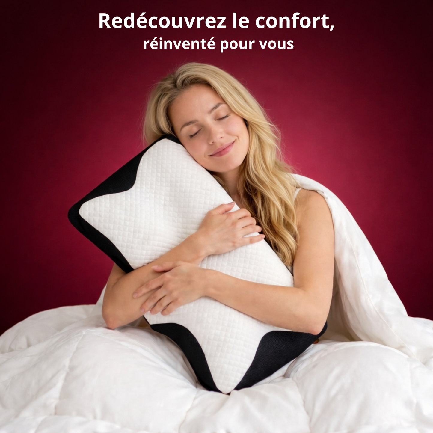 Oreiller Ergonomique DORSEN - Oreiller de décompression